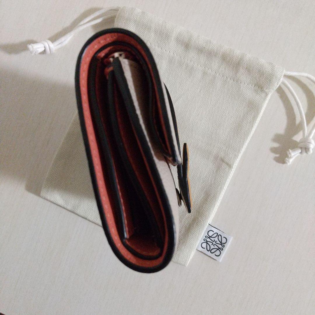 LOEWE バーティカルウォレット 折り財布