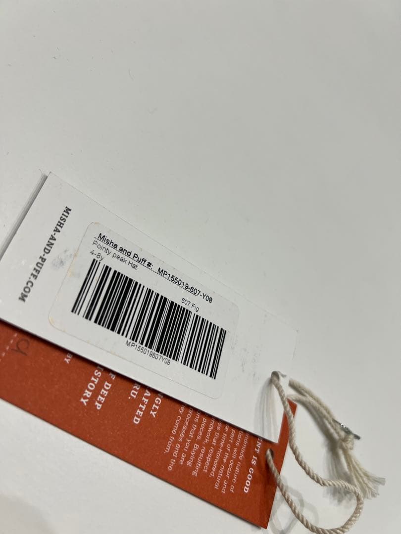 misha&puff pointy hat ニット帽　ポインティ　4-8Y