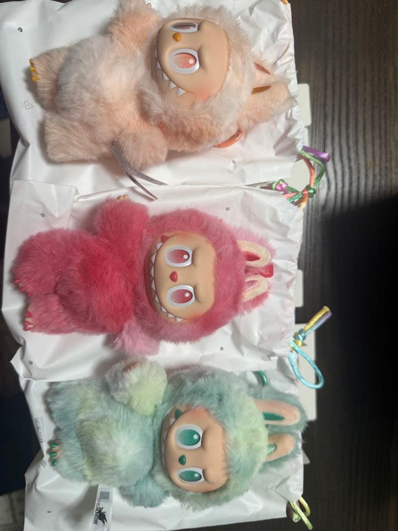 ラブブ LABUBU big into energy 3体セット