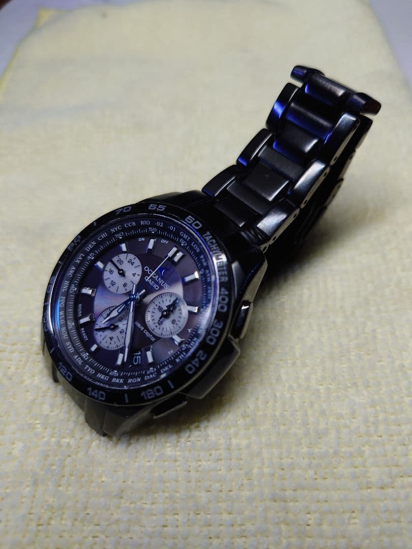 CASIO OCEANUS OCW-600TD titanium ブラック