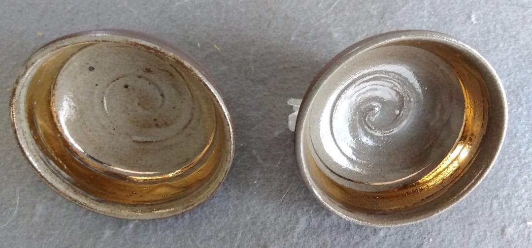 越前焼名工　桝田屋光生　ぐい飲み金盃五客セット