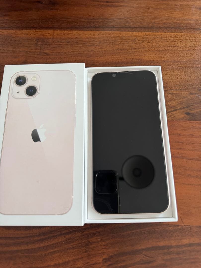 【SIMフリー】iPhone 13 128GB ピンクバッテリー77％