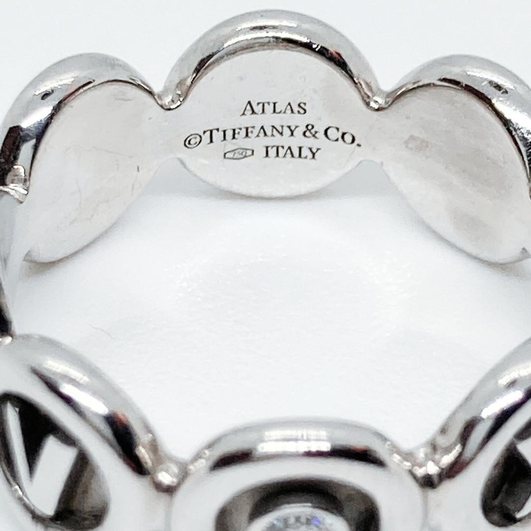 ❝レア品❞ ティファニー アトラス リング 51(11号) WG750 ダイヤ