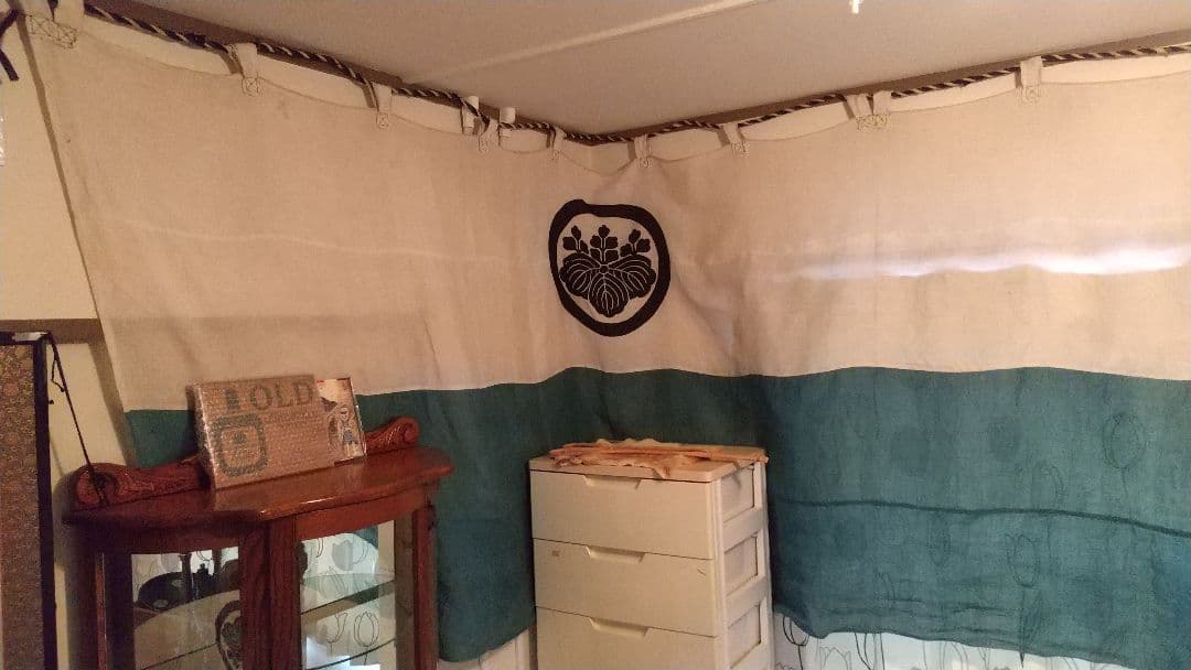 麻地・桐紋・陣幕・３枚