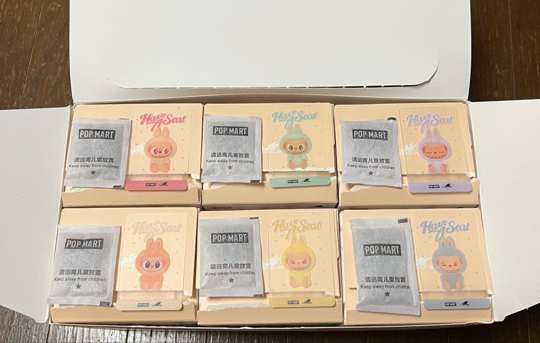 POP MART Have a Seat アソートBOX LABUBU ラブブ