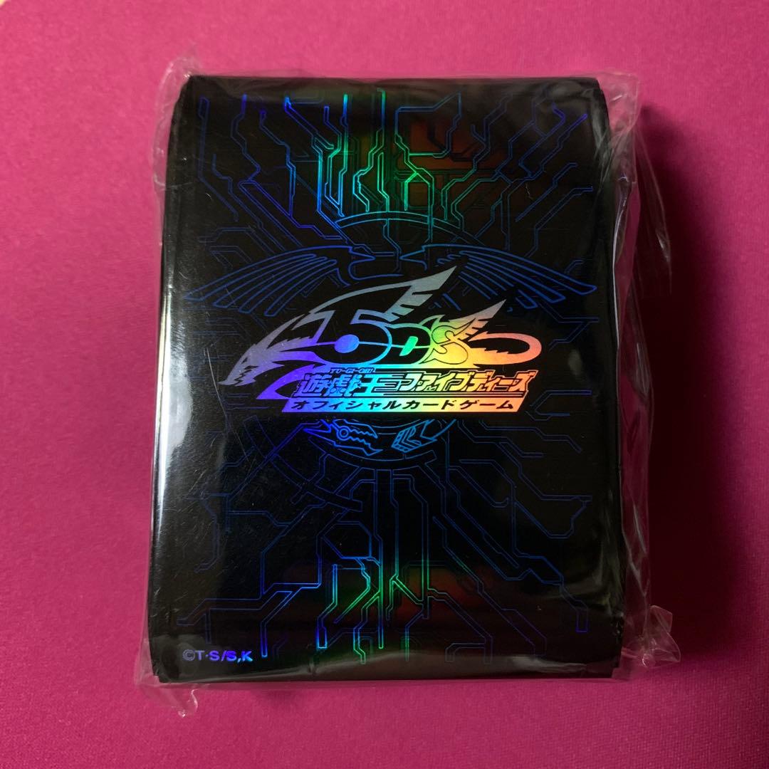 遊戯王 スリーブ 竜の紋章 青 100枚 未開封 5D's