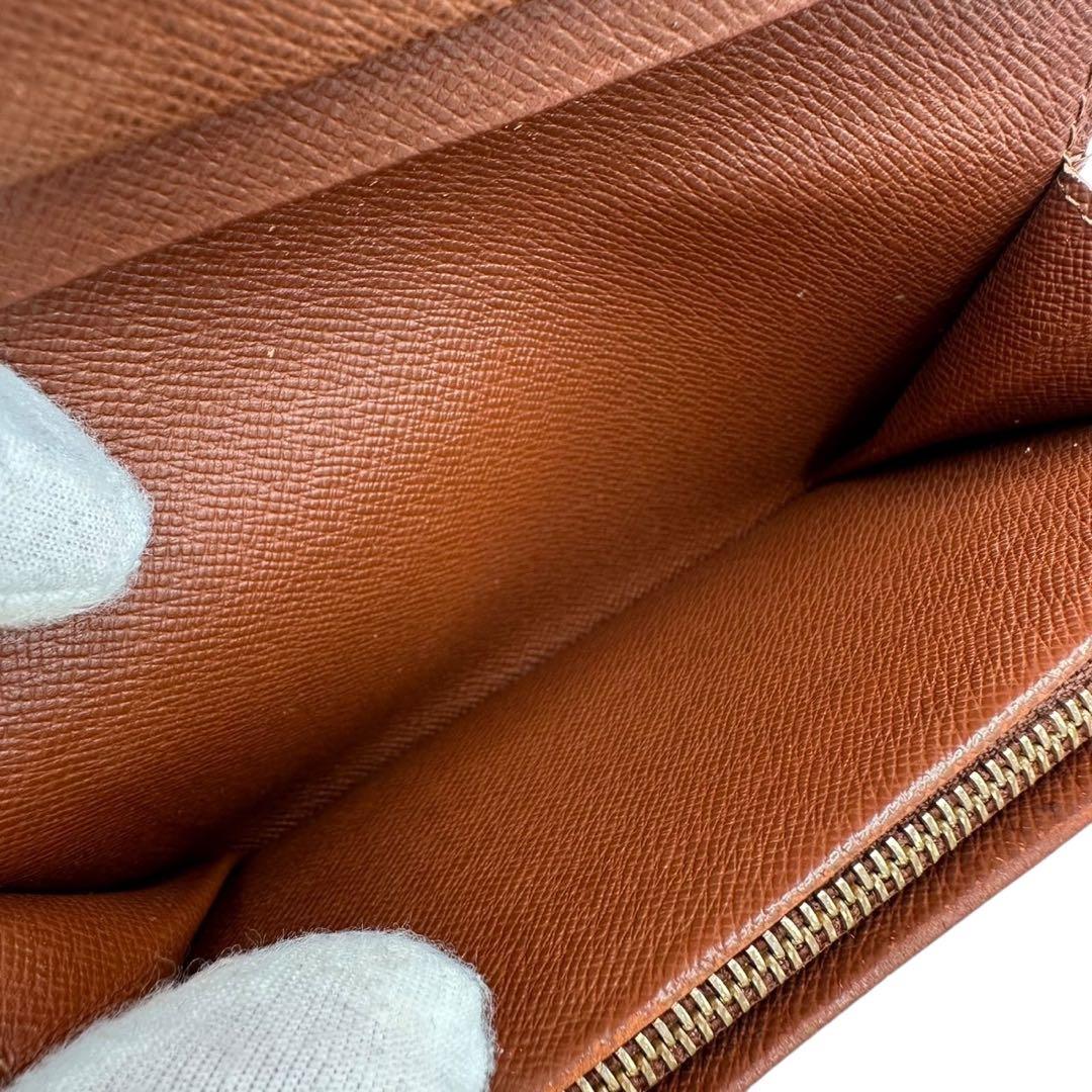 【極美品】ルイヴィトン モノグラム 二つ折り財布 L字ファスナー トレゾール