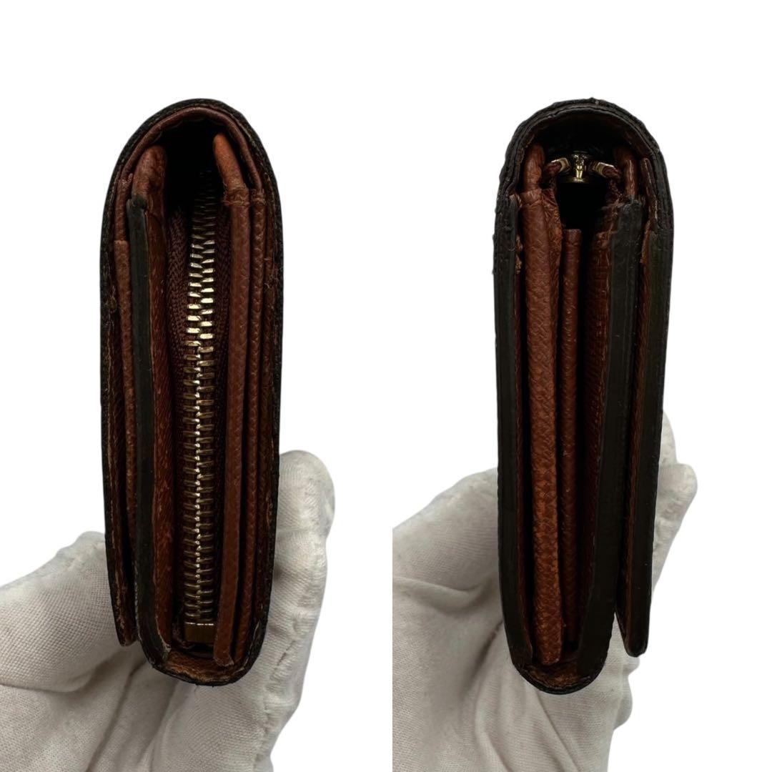 【極美品】ルイヴィトン モノグラム 二つ折り財布 L字ファスナー トレゾール