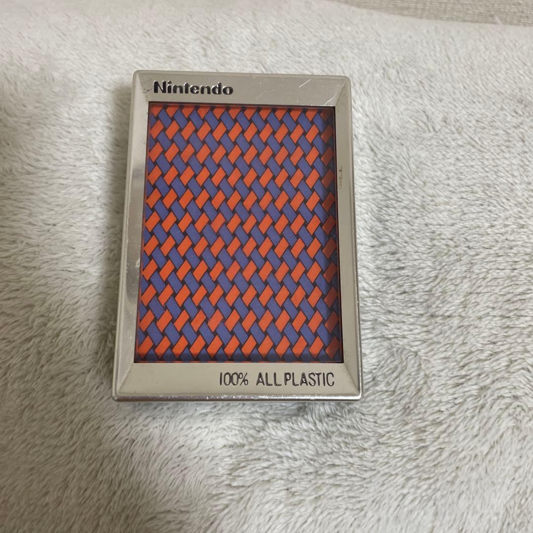 任天堂 トランプ 100%プラスチック超希少レアモノ