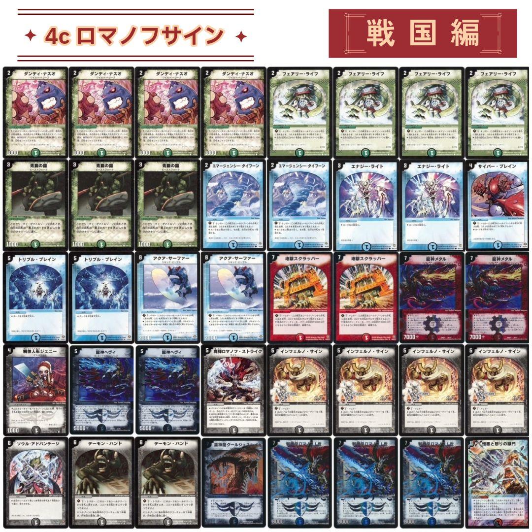 デュエマクラシック 邪眼皇ロマノフ1世 ロマノフⅠ世 ロマノフサイン デッキ