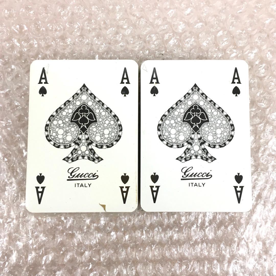 ○未使用 OLD GUCCI オールド グッチ トランプ 1984年 カード