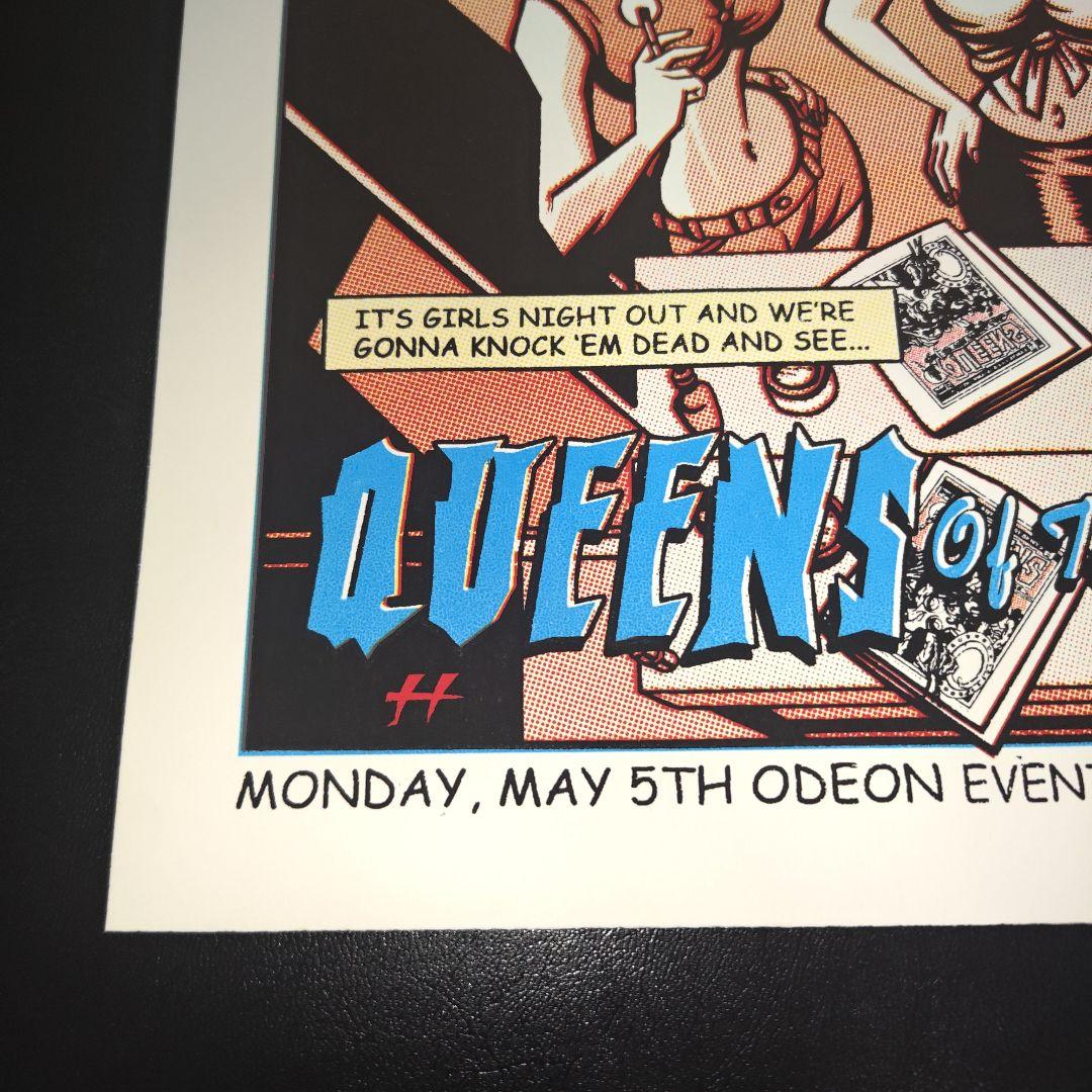 QOTSA Dressed To Kill シルクスクリーンポスター