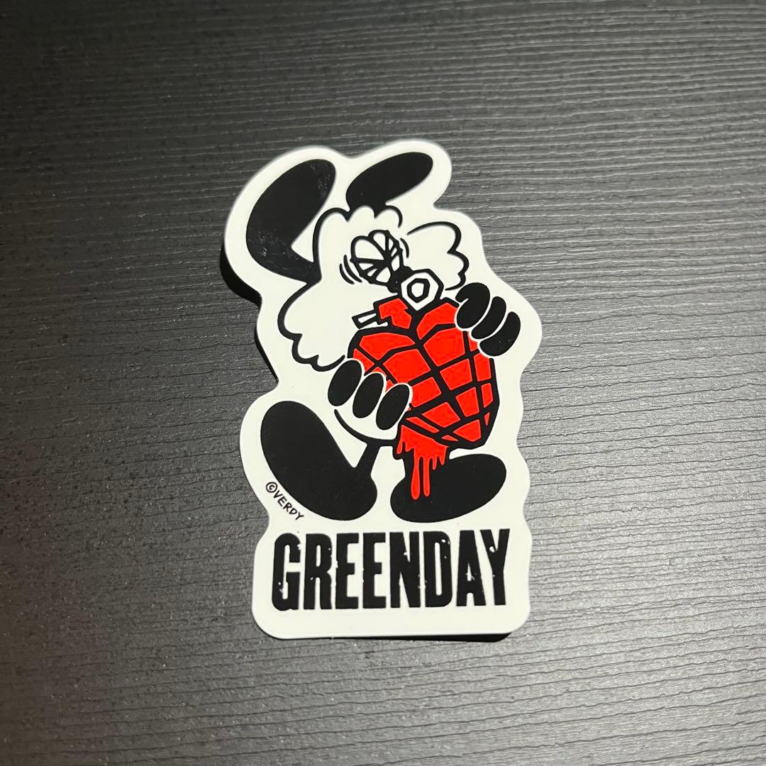 GREEN DAY x VERDYコラボT XL ステッカー　カード　入場特典