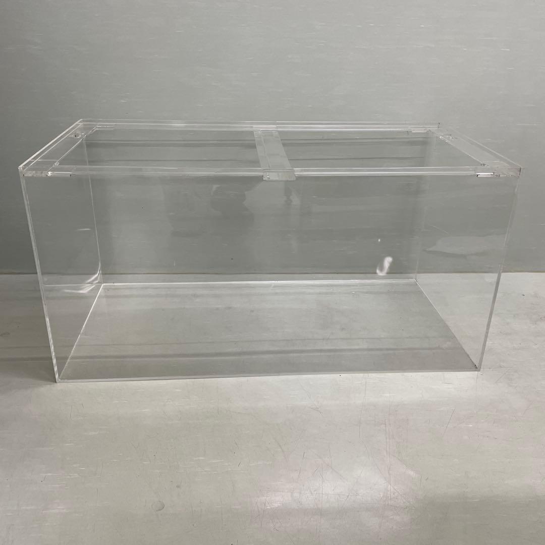 アクリル製大型水槽 幅90cm高さ45cm奥行45cm (たのメル便で発送)