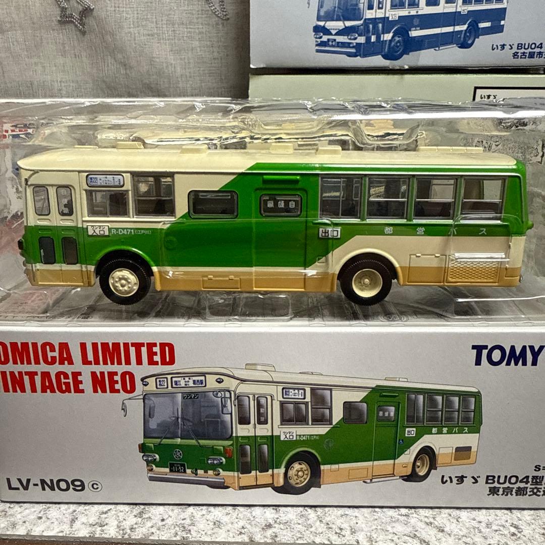 サ*カ様 トミカリミテッドヴィンテージネオLV-N09いすゞBU 04型バス5台