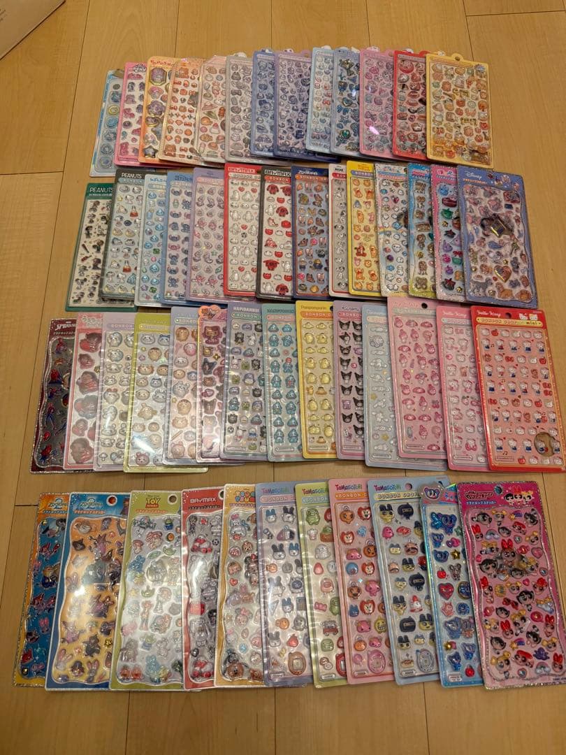 正規品ボンボンドロップシール等まとめ売り　52枚