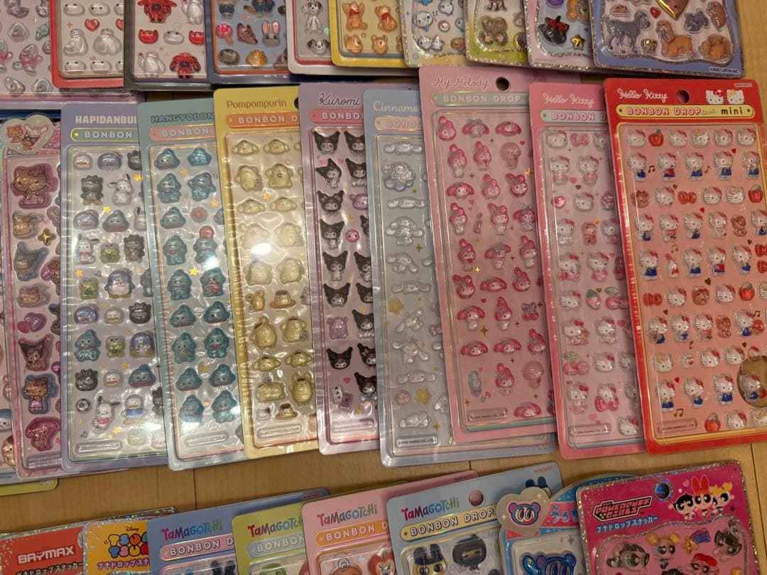 正規品ボンボンドロップシール等まとめ売り　52枚