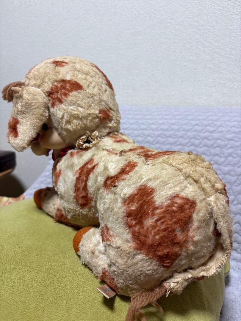 ラシュトン社ラバーフェイス牛のぬいぐるみ ヴィンテージ