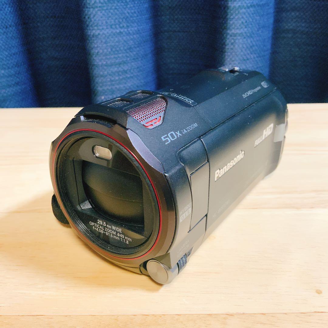 【中古美品】パナソニックHC-W850MフルHD（純正バッテリー2個付き）