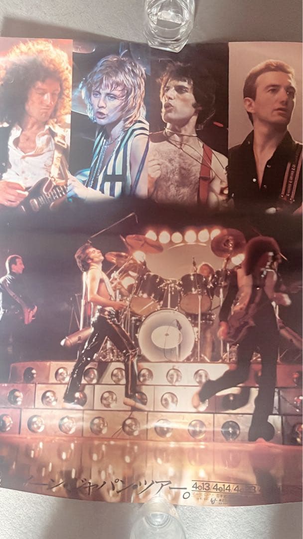 クイーン Queen 1979 来日ポスター ライブ コンサート