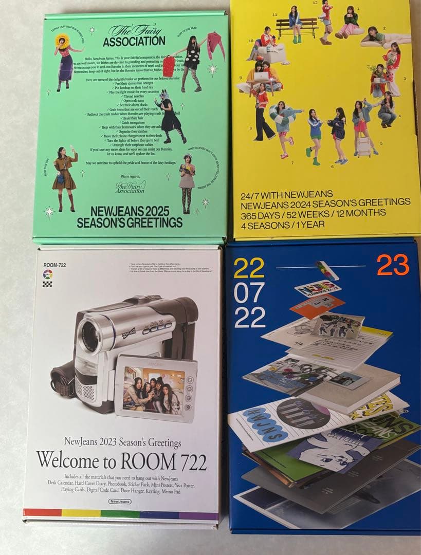 NewJeans シーズングリーティングセット