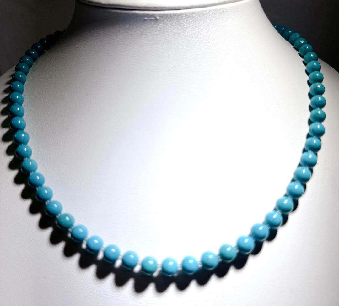 トルコ石ネックレスターコイズネックレスNO25-2157