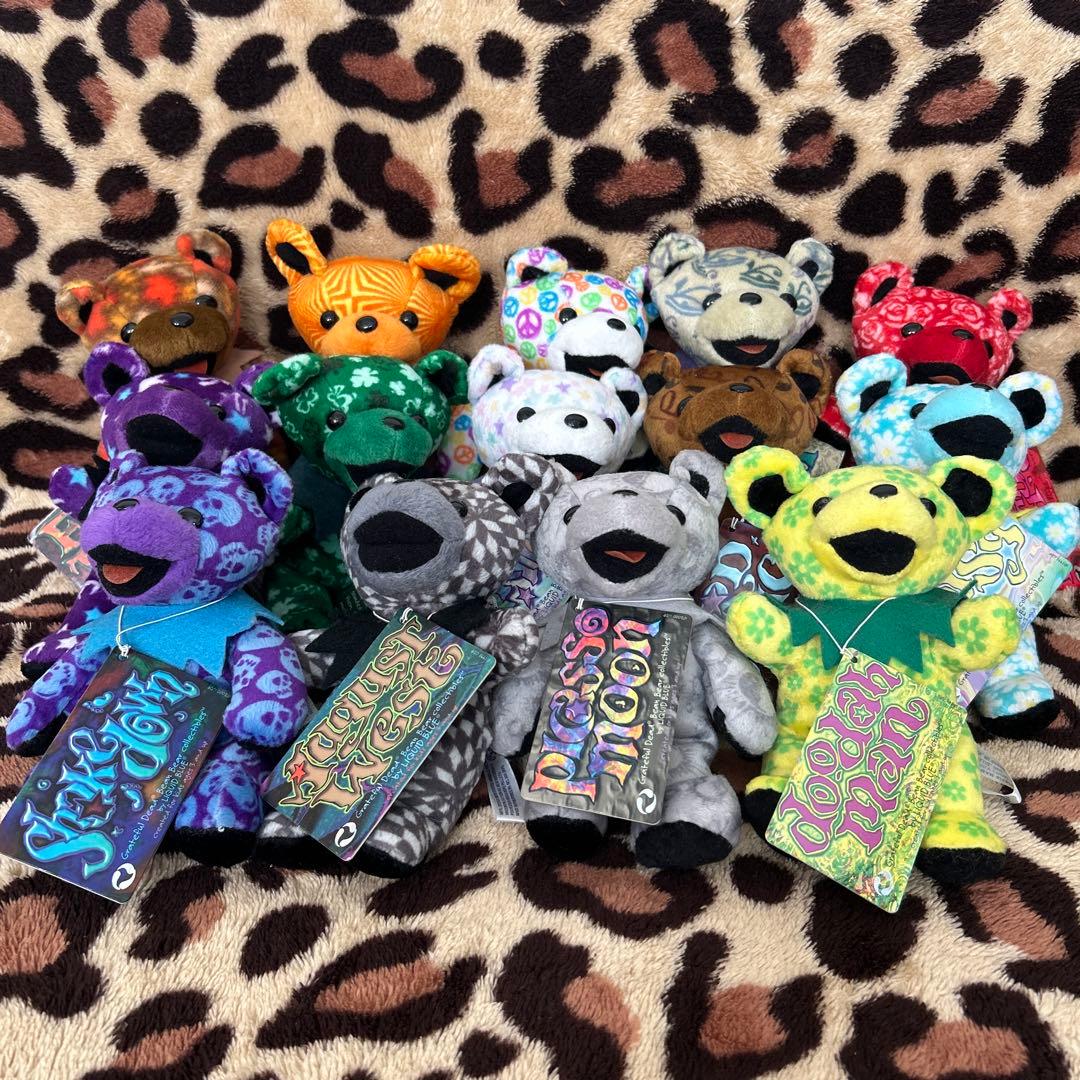 グレイトフル・デッド ぬいぐるみ　7インチ 14体セット