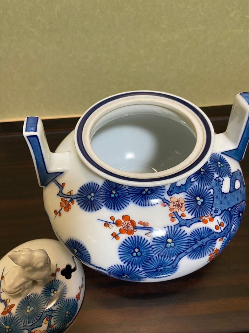 【有田鍋島焼 秀山作】香炉 アンティーク 新品未使用品