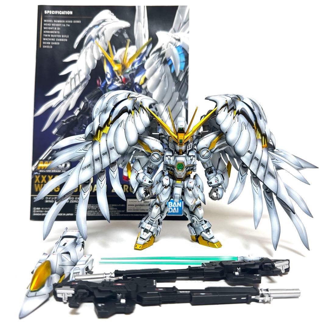 MGSD ウイングガンダムゼロEW 塗装済み完成品 ガンプラ