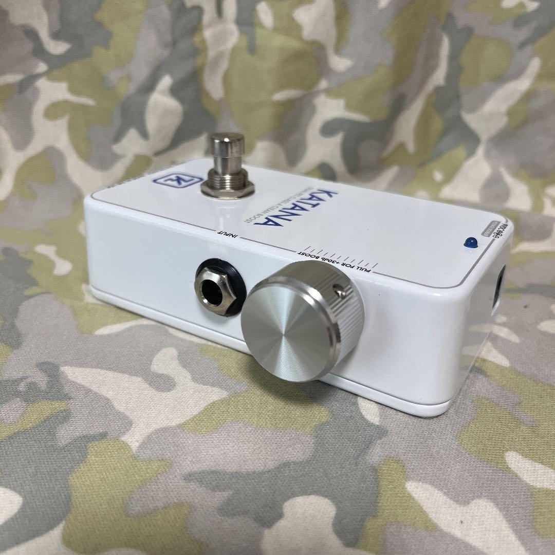 ギター KEELEY / Katana Throwback White Edition