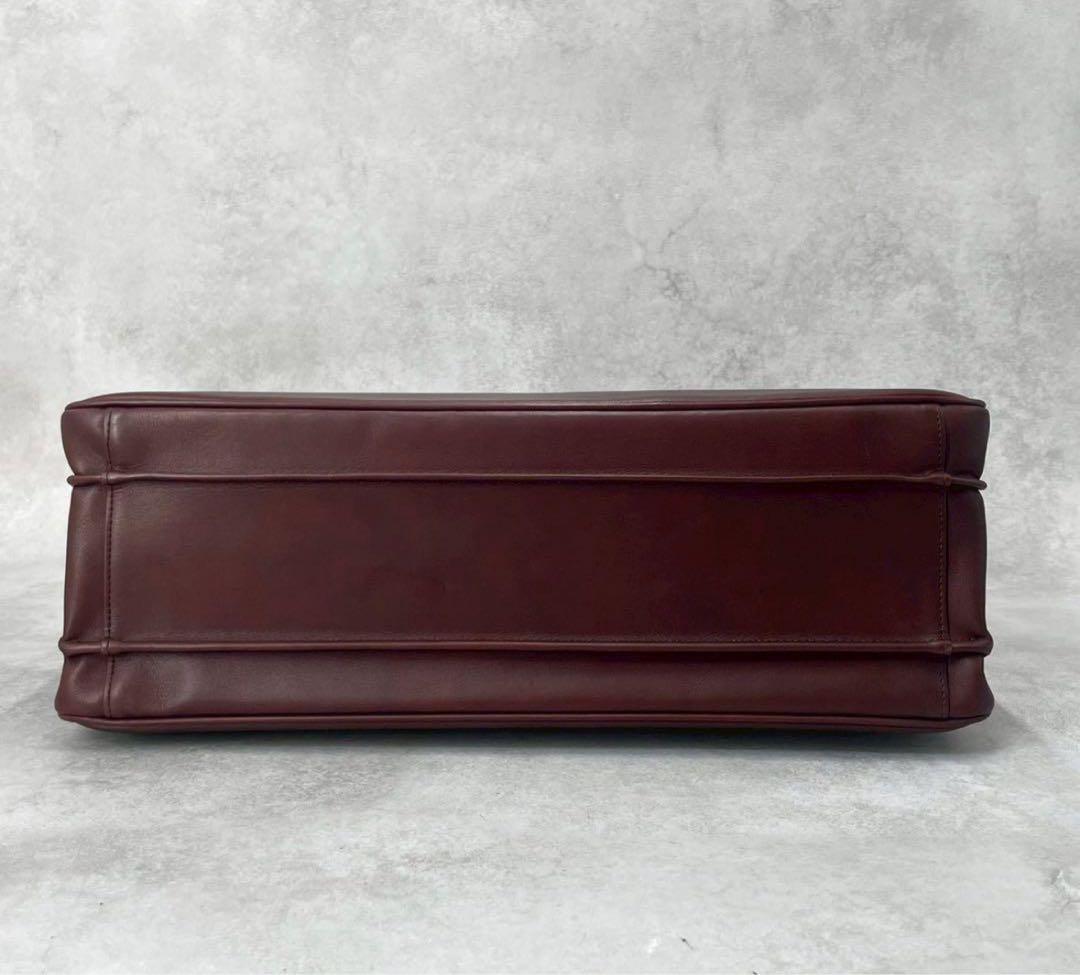 【未使用級】ゴールドファイル ダレスバッグ ビジネスバッグ 大容量 ブラウン