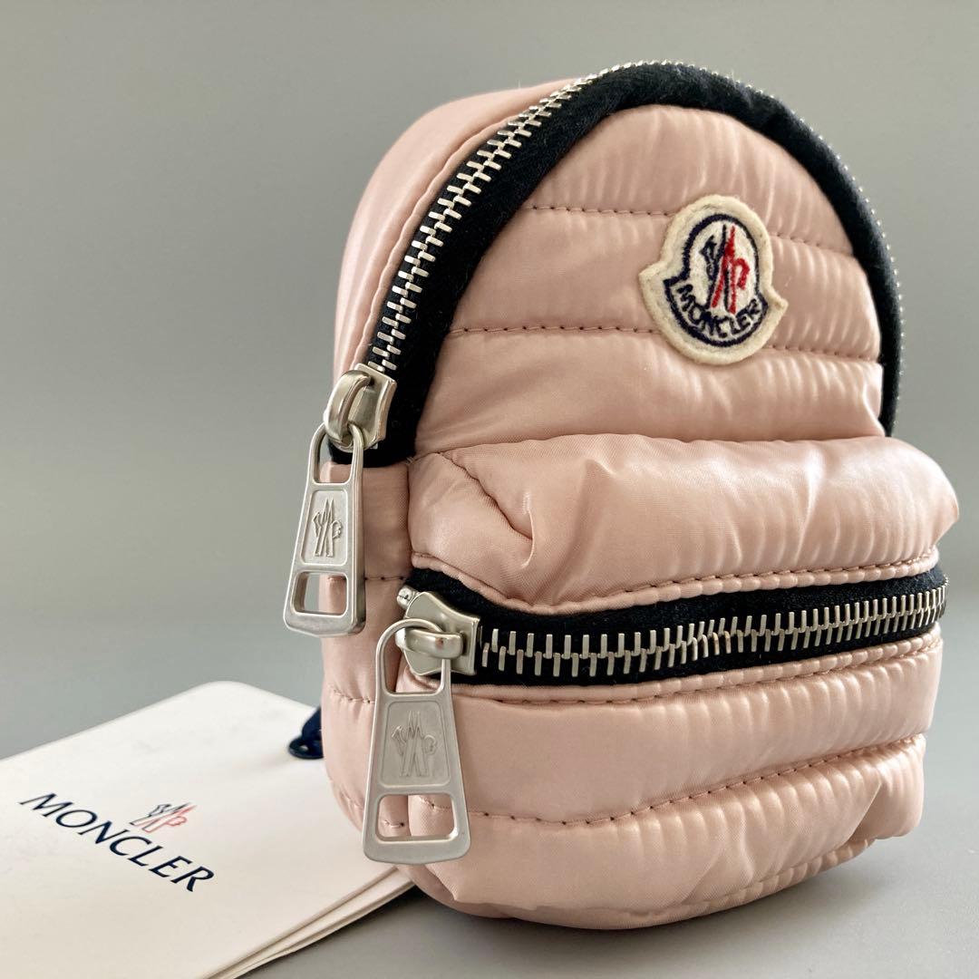 新品 未使用 モンクレール MONCLER ミニ財布 ケース キーホルダー
