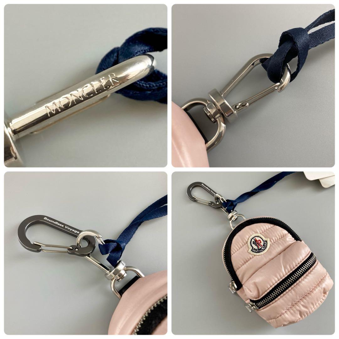 新品 未使用 モンクレール MONCLER ミニ財布 ケース キーホルダー