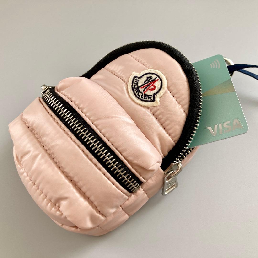 新品 未使用 モンクレール MONCLER ミニ財布 ケース キーホルダー