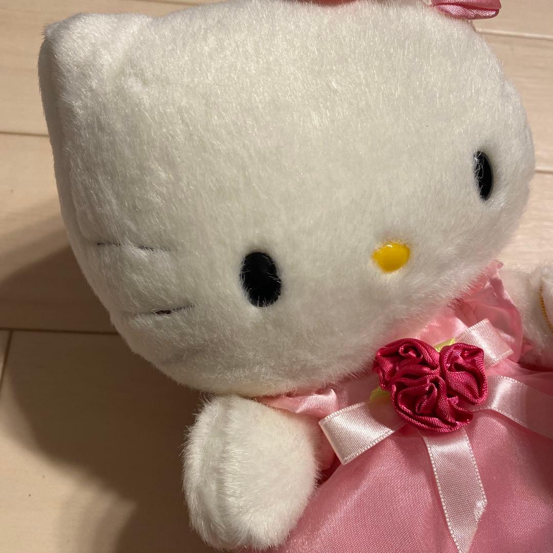 希少　1999年　ハローキティ ぬいぐるみ タグ付　KITTY ドレス