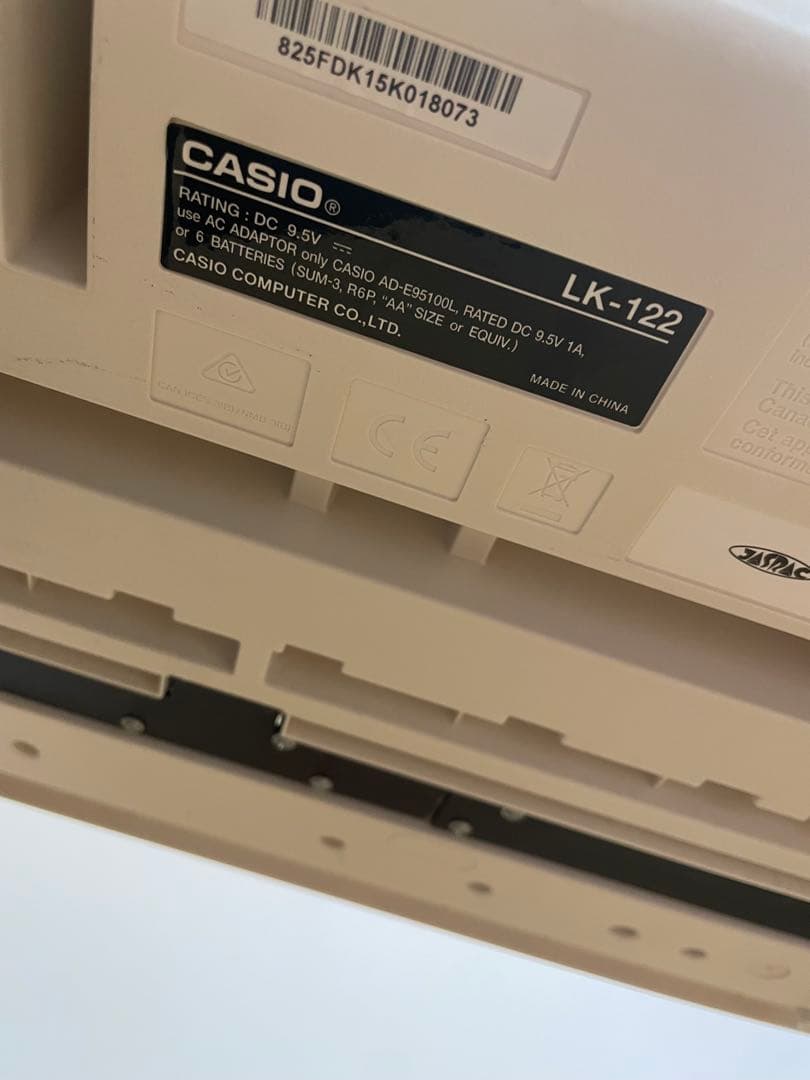 カシオ 光ナビゲーション キーボード 61鍵盤 LK-122 【音出し確認済み】