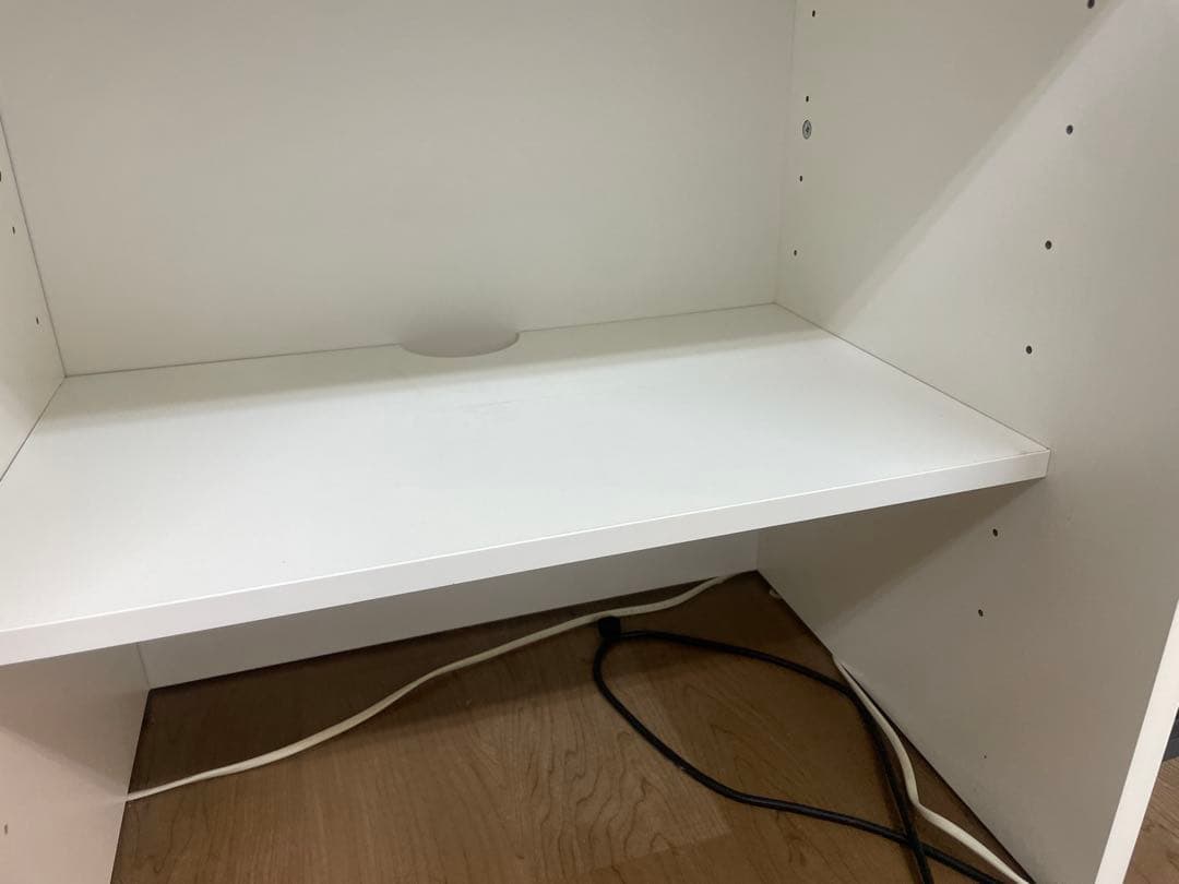 木製家具　受付台　ホワイト