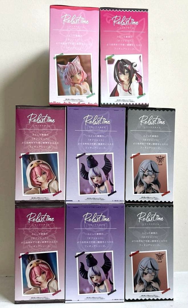ホロライブ ホロベイビーズRelax timeひっかけフィギュア18点まとめ売り