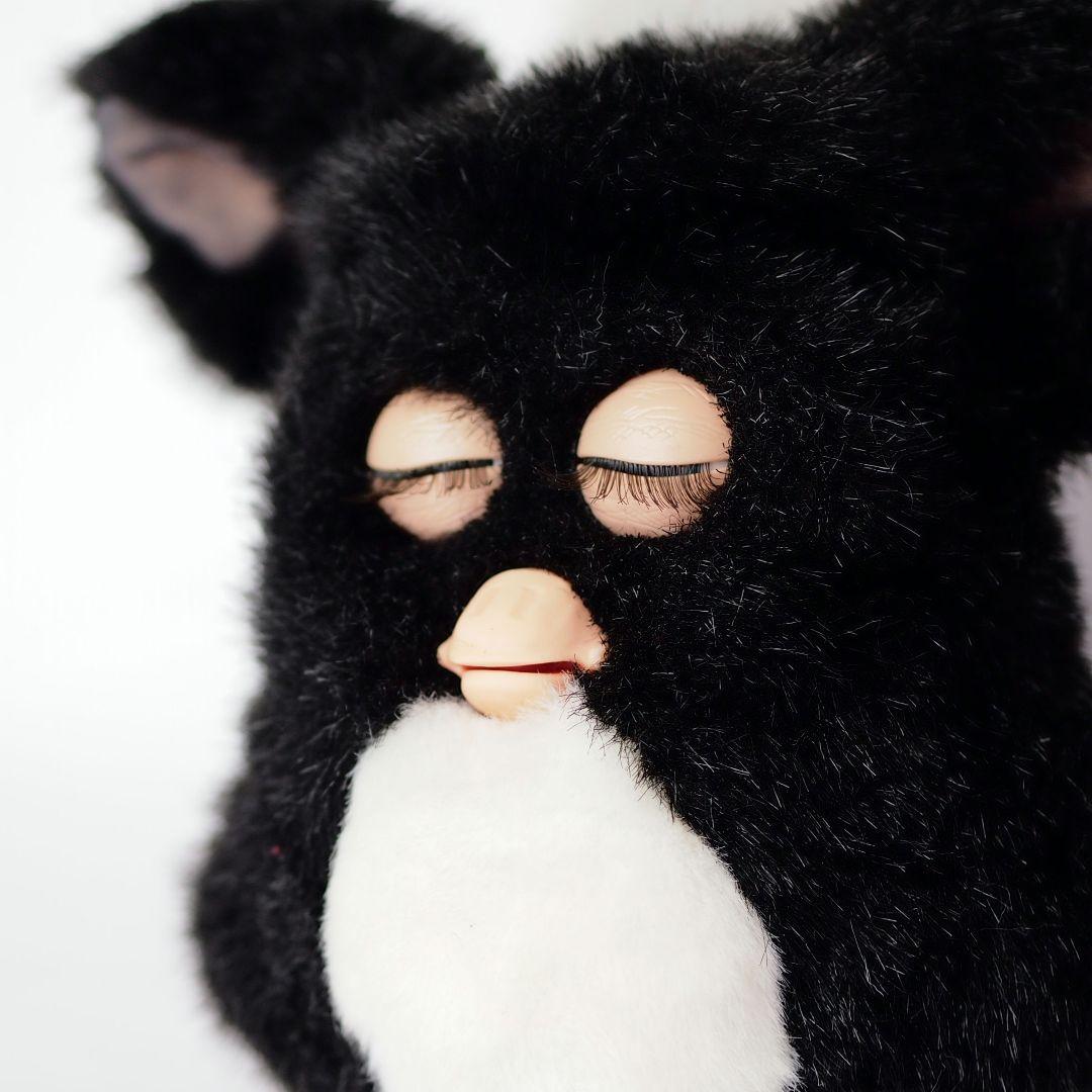 【足のみ不稼働】ファービー2 ミルキーパンダ ブルー目 ドイツ語 2005