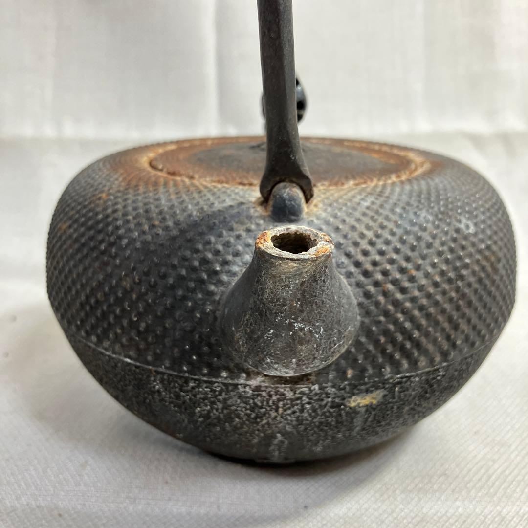 2点セット 南部 鉄瓶 風炉釜 茶釜 鉄製