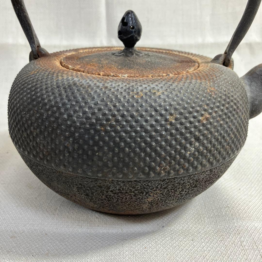 2点セット 南部 鉄瓶 風炉釜 茶釜 鉄製