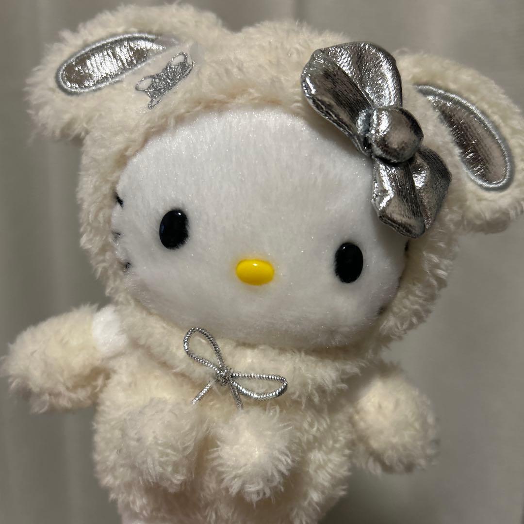 ハローキティ展 京都限定　マスコット　雪うさぎ　ぬいぐるみ　サンリオ　キティ