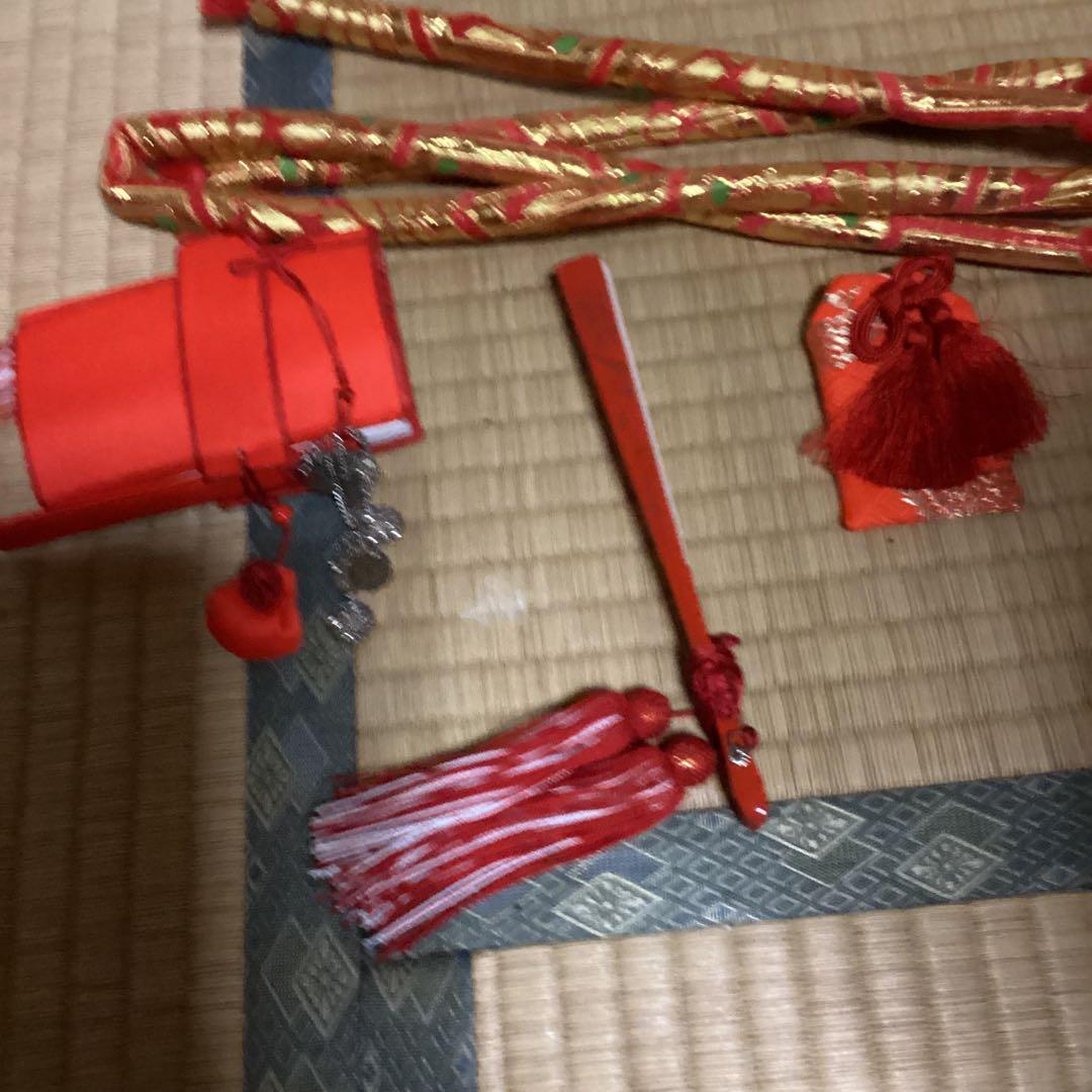 七五三七歳用フルセット帯幅18センチ　長さ127 センチ草履20センチ