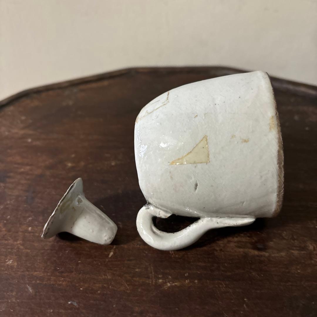 李朝灯火器　油壺　韓国アンティーク　朝鮮古美術　古民芸　骨董　古道具　スッカラ