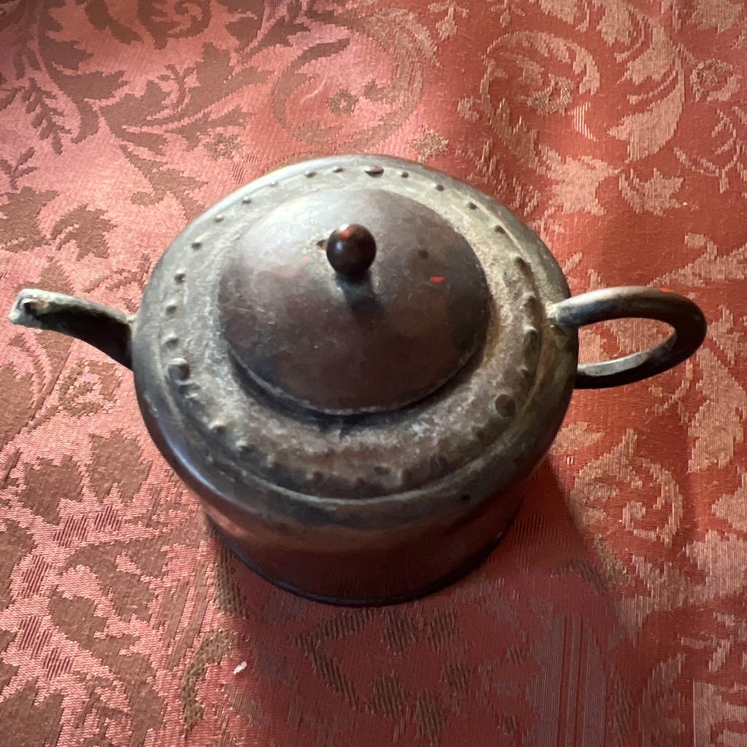 信水造　銅水滴　幅9.0×奥行6.0×高さ5.8cm