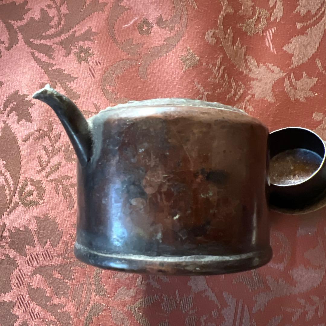 信水造　銅水滴　幅9.0×奥行6.0×高さ5.8cm