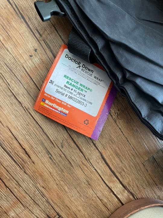 ドクターダウン　レスキューラップ　軍放出品