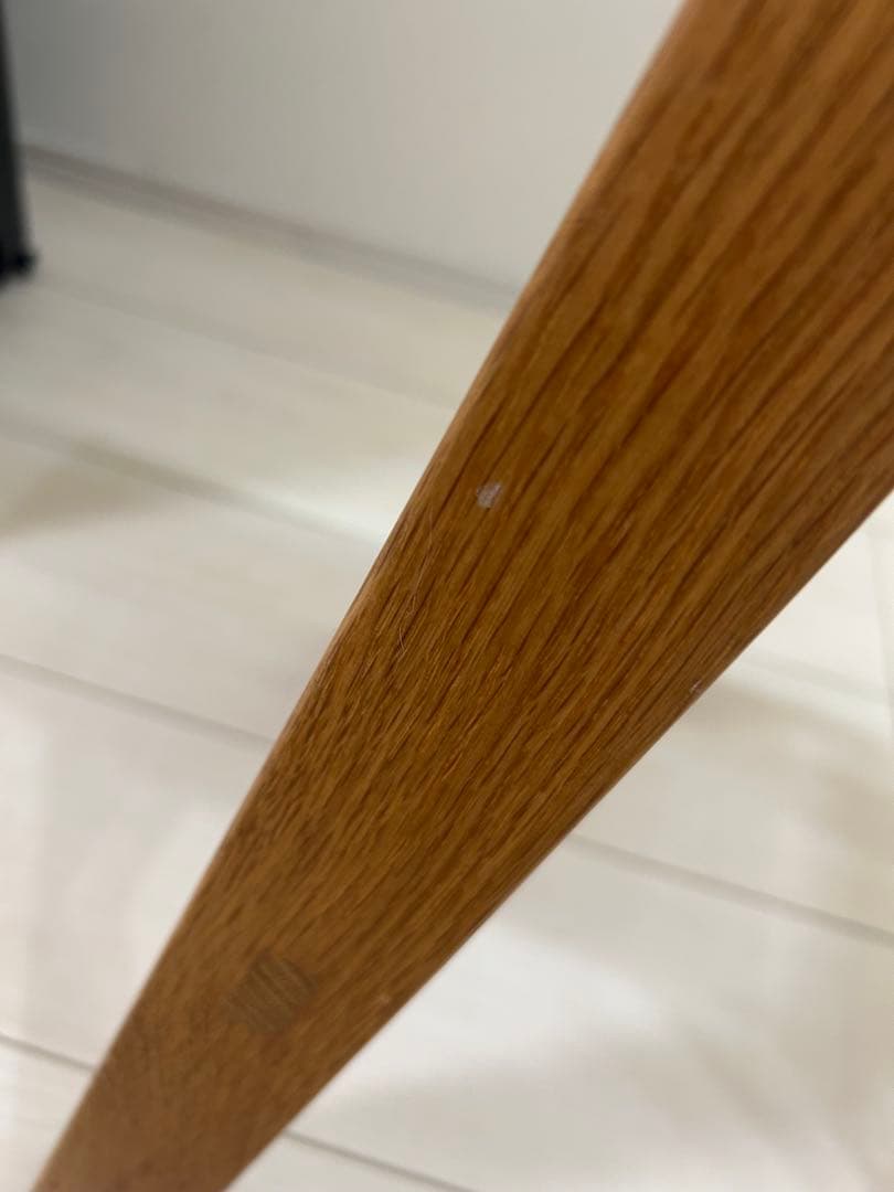 廃盤　無印良品　オーク材　スツール　ベンチ