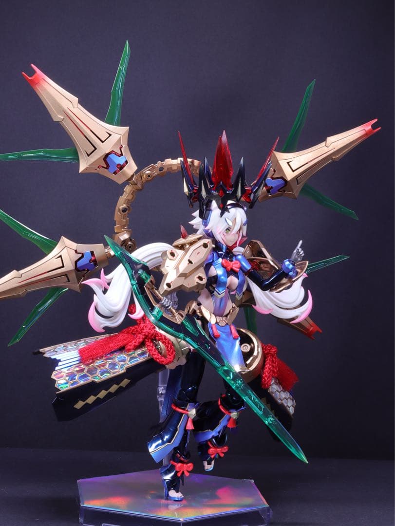 メガミデバイス　スサノヲレガリア　塗装済み完成品　素体付き