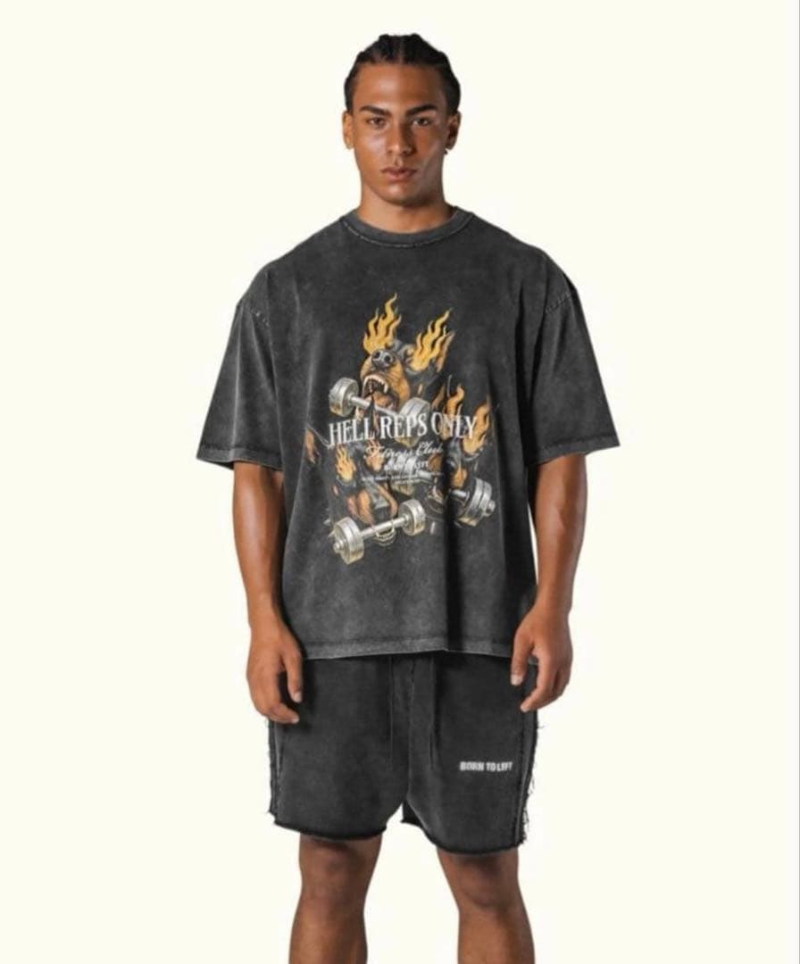 【LYFT】 Lyft ドーベルマンTシャツ Lサイズ